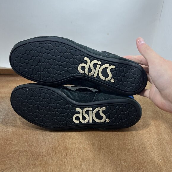 Vintage Asics Wrestling Shoes Mens 10 JL 404 Black White Blue High-Top Lace-Up main image 8